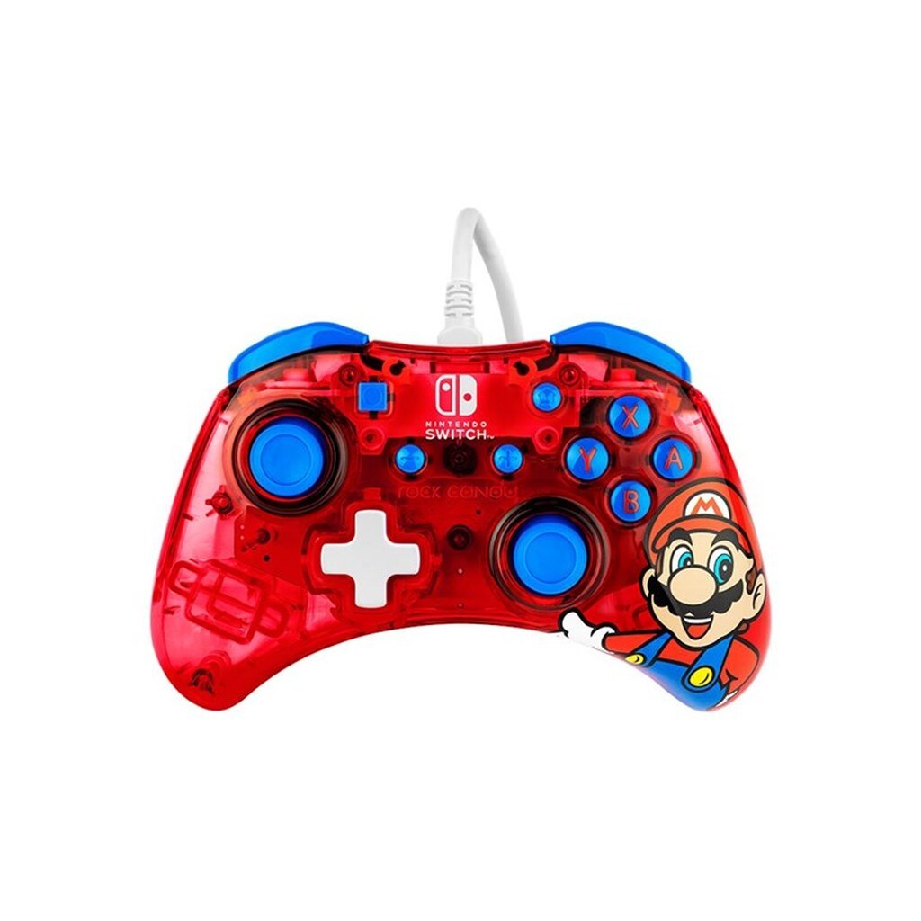 PDP Rock Candy Wired Controller - Mario - Wired Tilbehør til spillekonsol - Nintendo Switch
