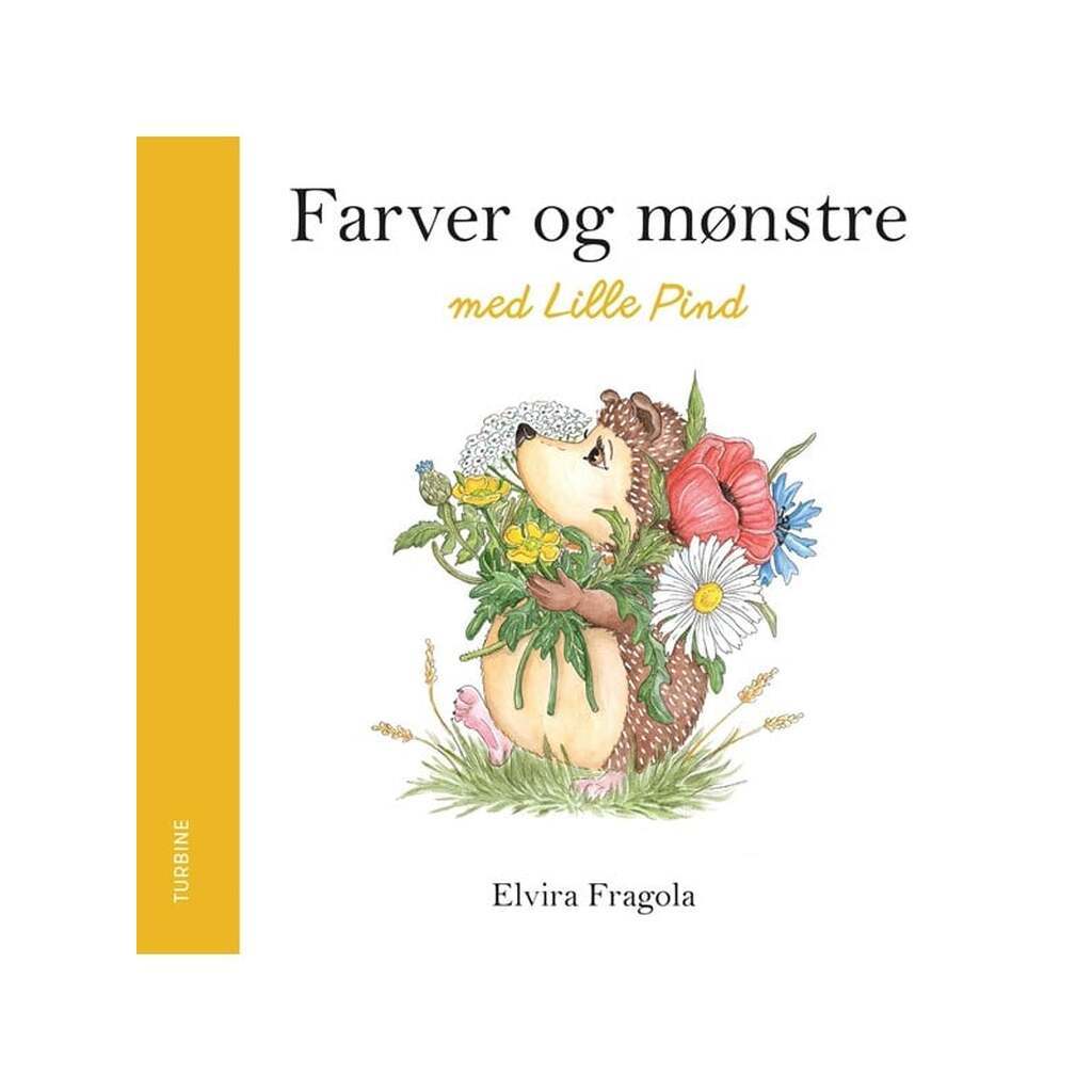 Farver og mønstre med Lille Pind - Børnebog - Papbog