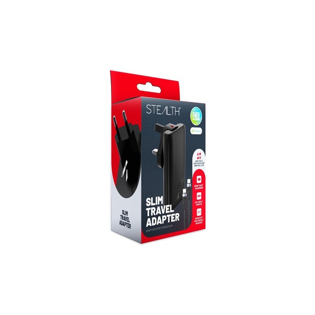 STEALTH Slim Travel Adapter - Nintendo Switch 2