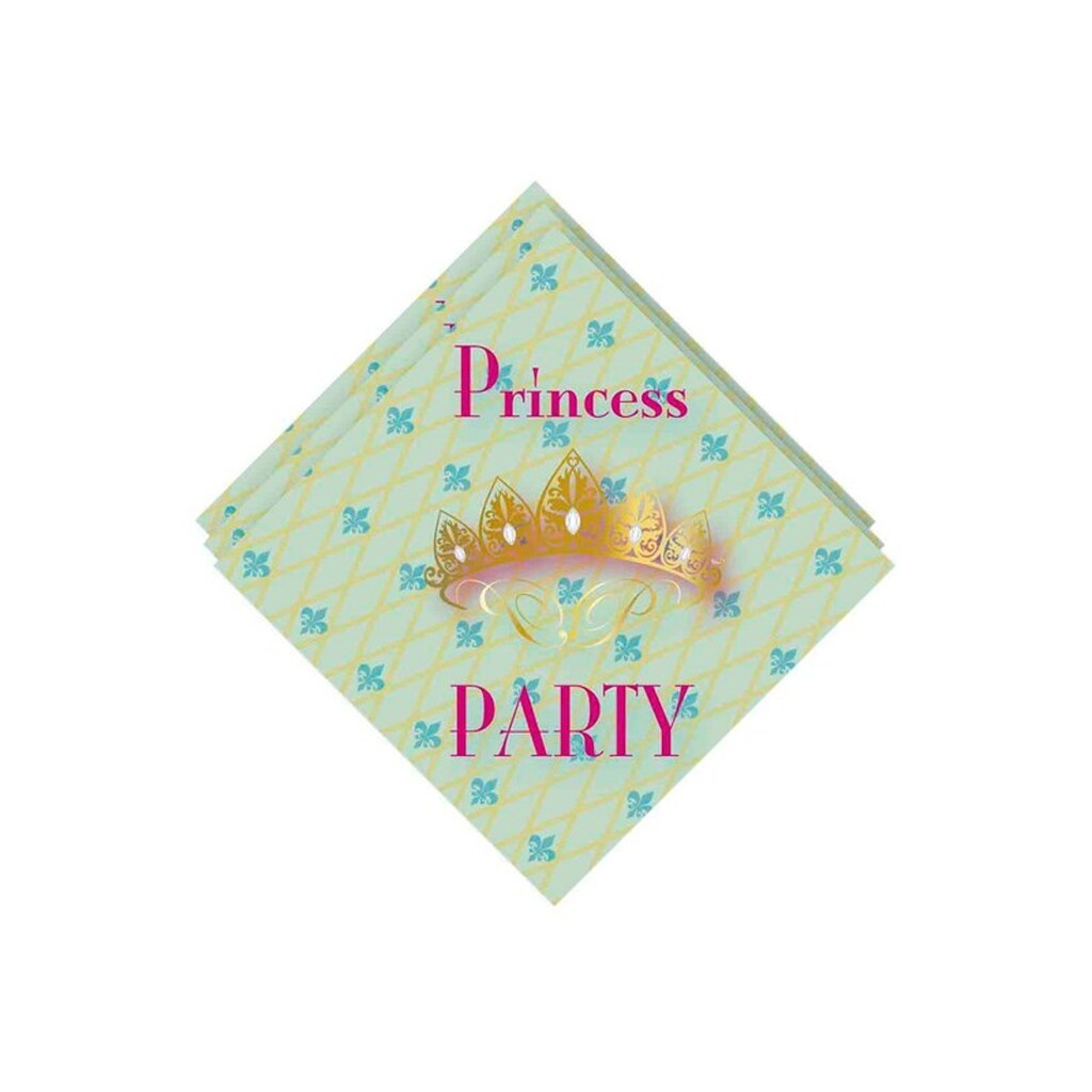 Haza Witbaard Napkins Princess Party 20 pcs.