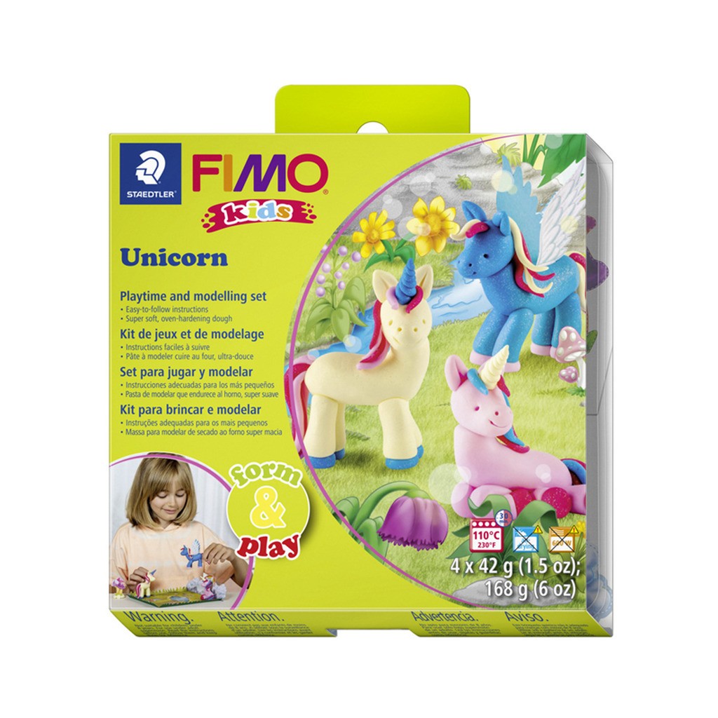 Staedtler FIMO kids F&amp;P. Enhjørning
