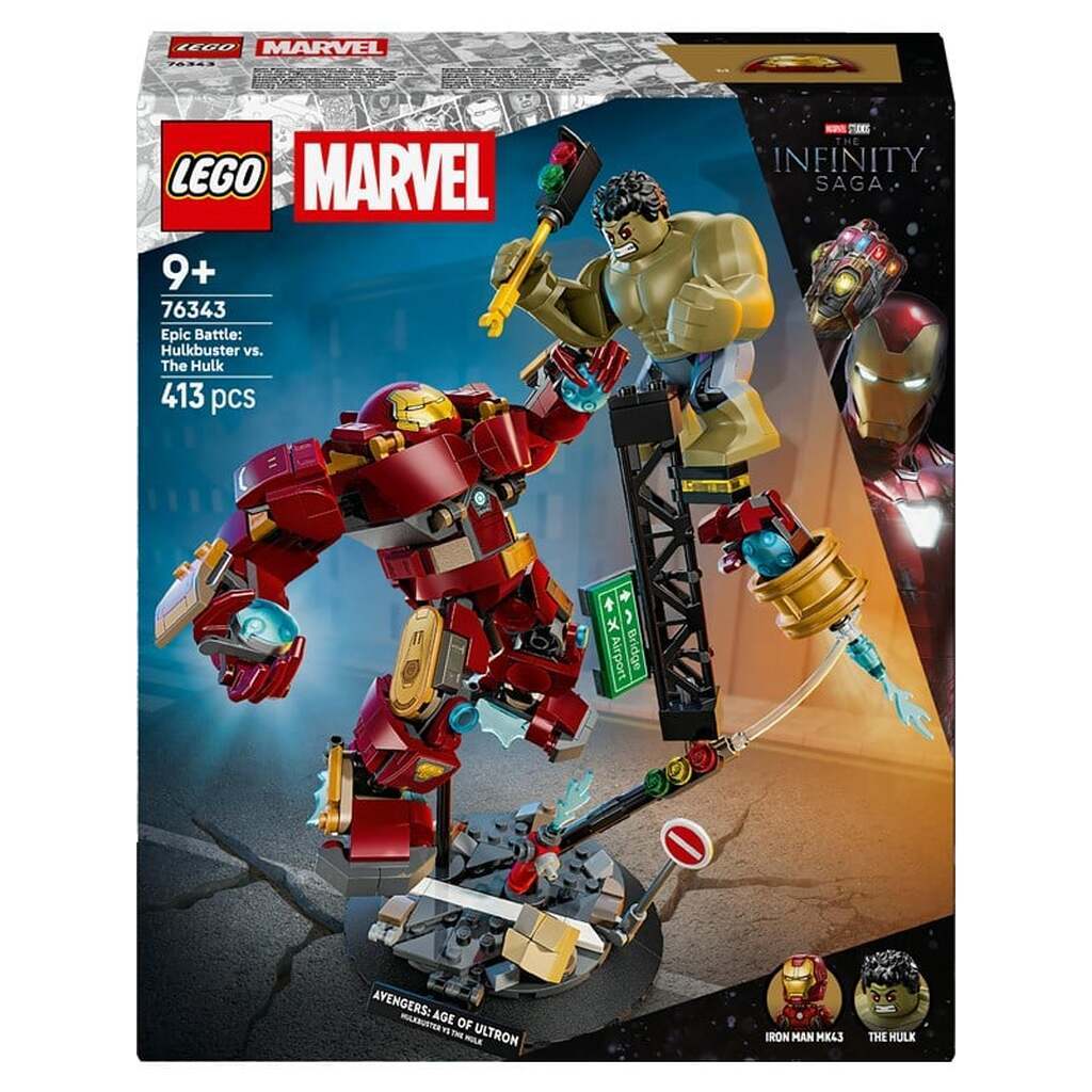 LEGO Super Heroes Marvel 76343 Episk kamp: Hulkbuster mod Hulk
