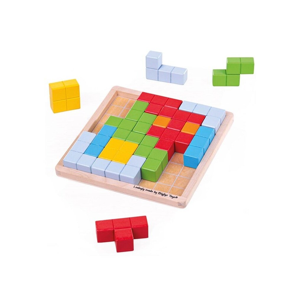 Bigjigs Wooden Block Puzzle Patterns