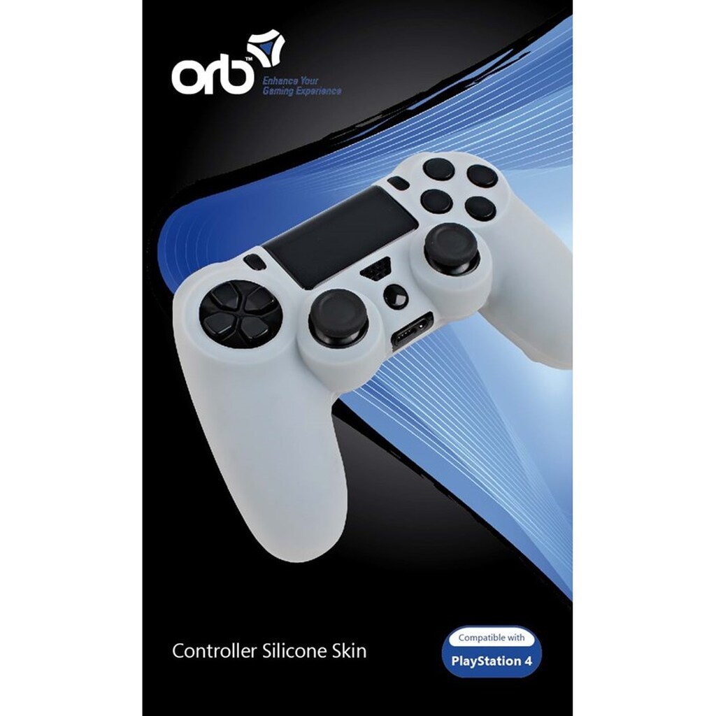 Orb PS4 Silicon Skin White - Miscellaneous Tilbehør til spillekonsol - Sony PlayStation 4