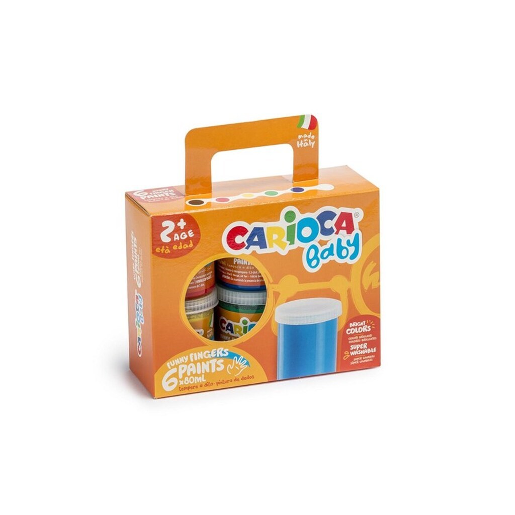 Carioca BABY Fingermaling 6 ds. 2+