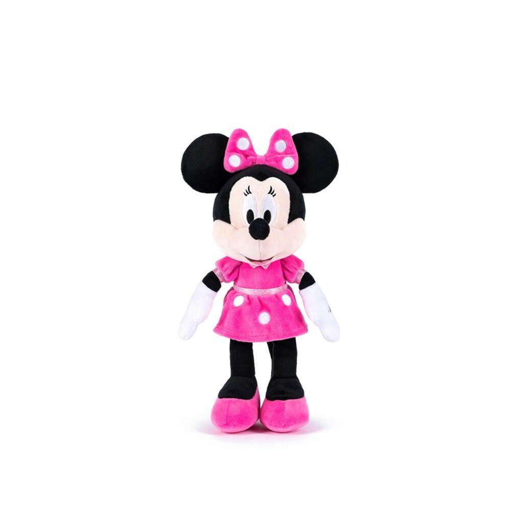 Disney Minnie Mouse Bamse med Rosa Kjole (43cm)