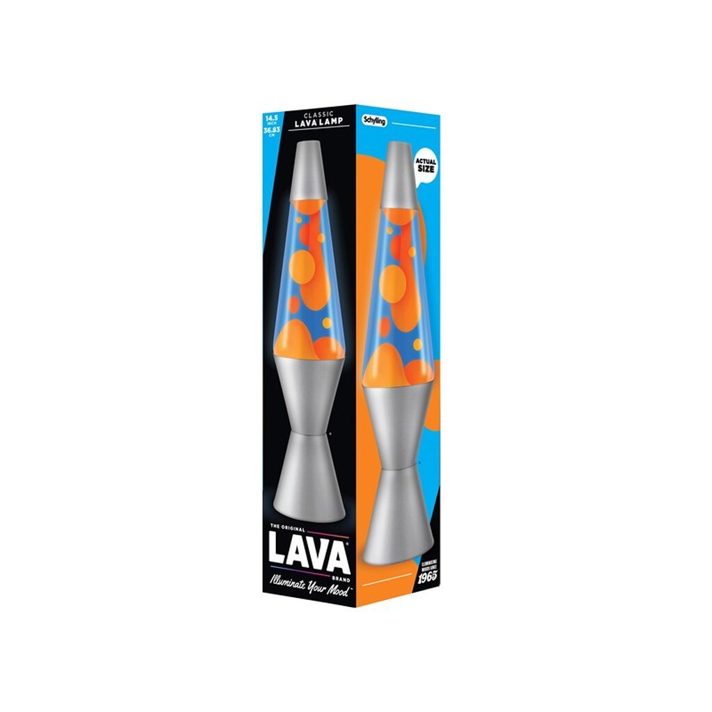 Lava Lamp Classic 37cm Orange/Blue