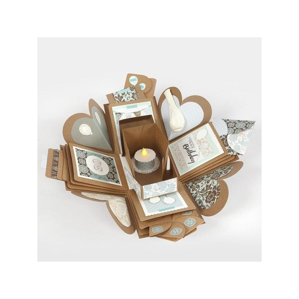 Creativ Company Explosion box - Brown (25380)