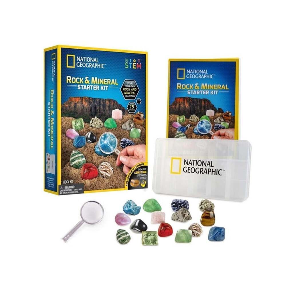 National Geographic Sten og Mineral-sæt