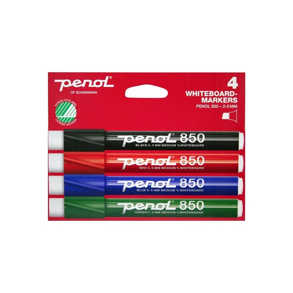 Penol 850 WB markers x4 ass. Farver