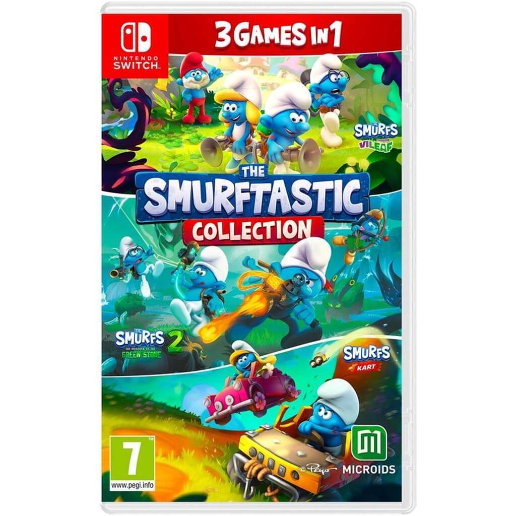 The Smurftastic Collection (3-in-1) - Nintendo Switch - Eventyr