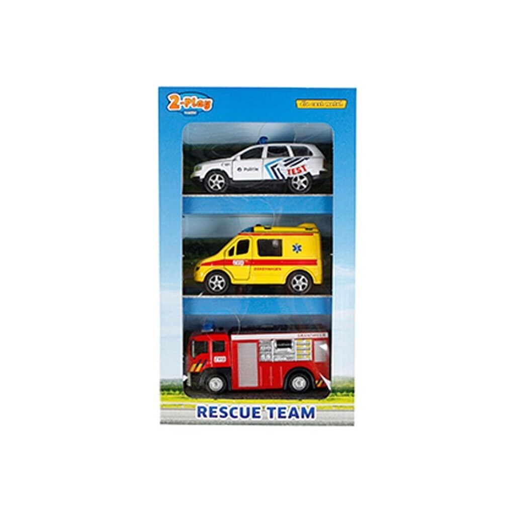 2-Play Traffic 2-Play Die-cast Emergency Service Vehicles Belgium