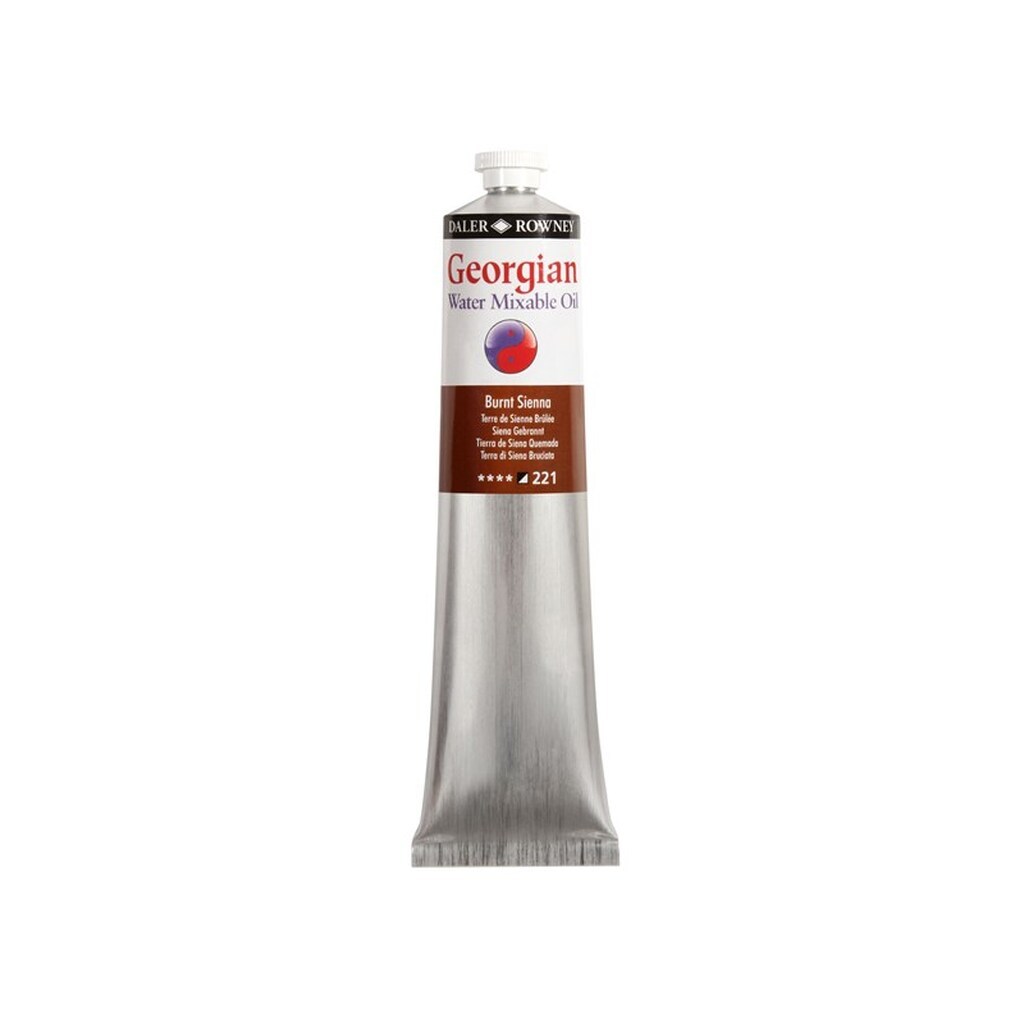 Daler-Rowney Georgian WMO 200 ml Burnt Sienna