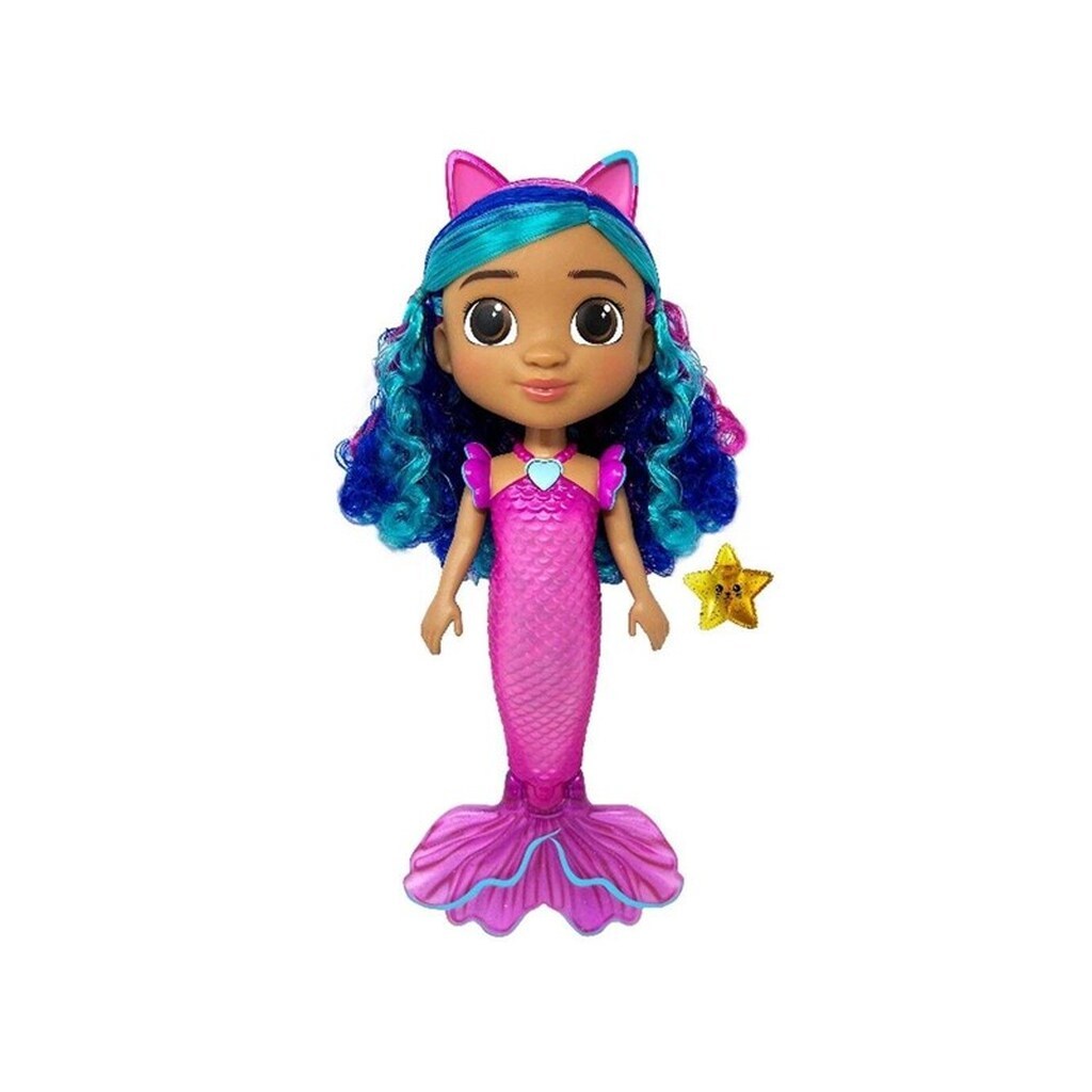 Gabby&apos;s Dollhouse Gabby&apos;s Movie Sing &amp; Shine Mermaid Gabby Doll 36cm