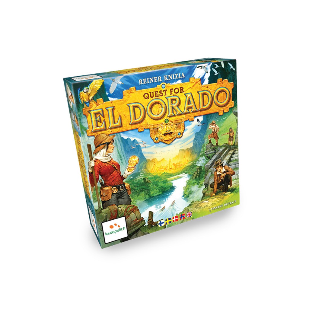 Lautapelit Quest for El Dorado (Nordic+EN)