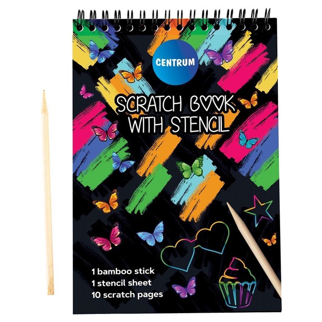 CENTRUM SCRATCH BOOK 14*10cm.