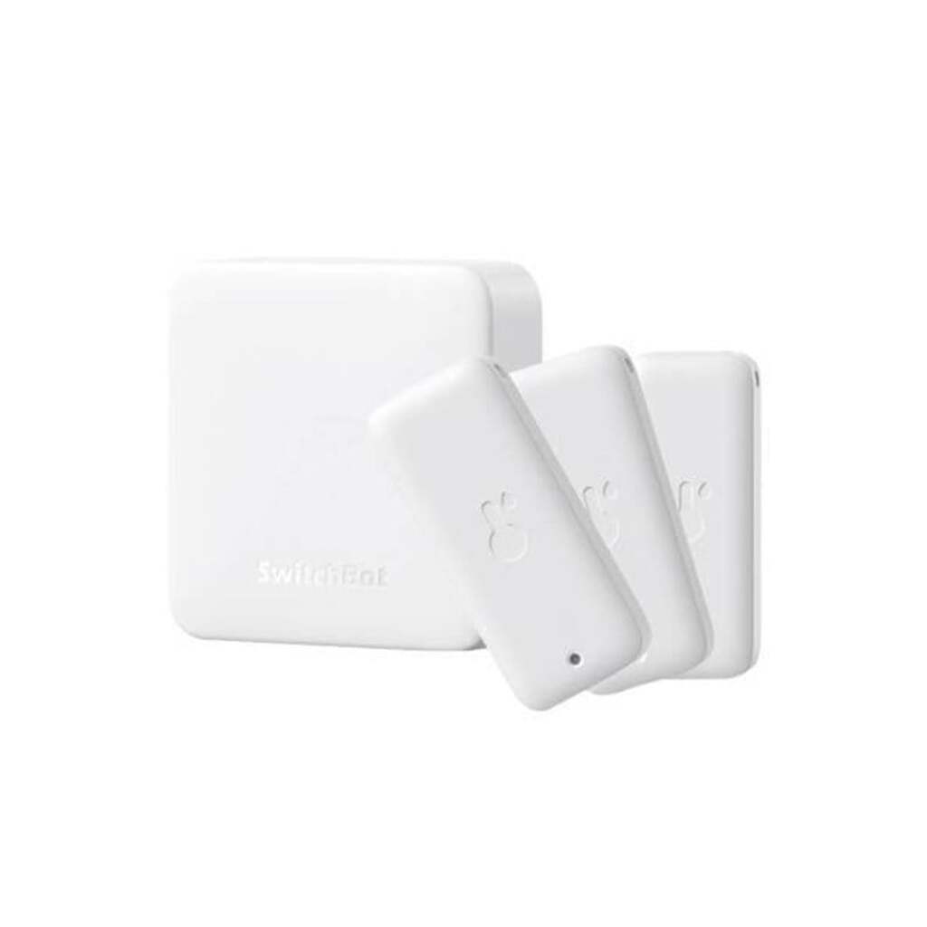 SwitchBot Set Smart remote control Hub + 3x Thermo-Hygrometer  Hub Mini