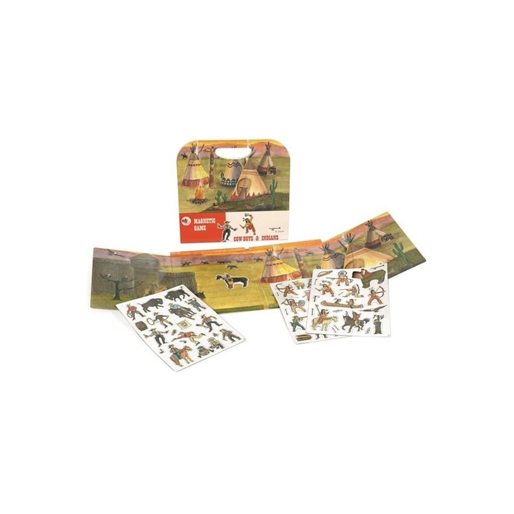 Egmont Toys Magnetic Game Cow-Boys &amp; Indians