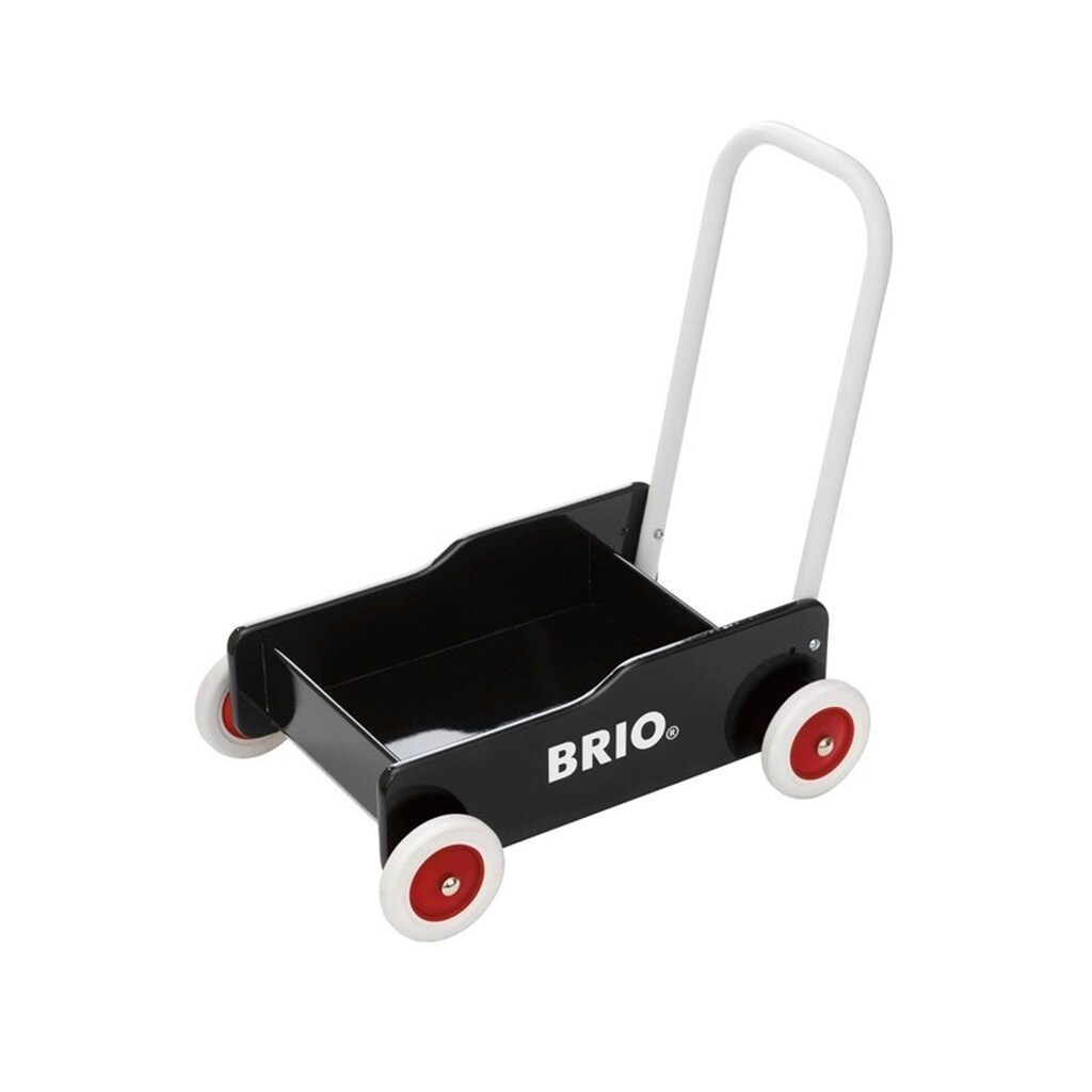 Brio 31351 Lære-gå-vogn, sort