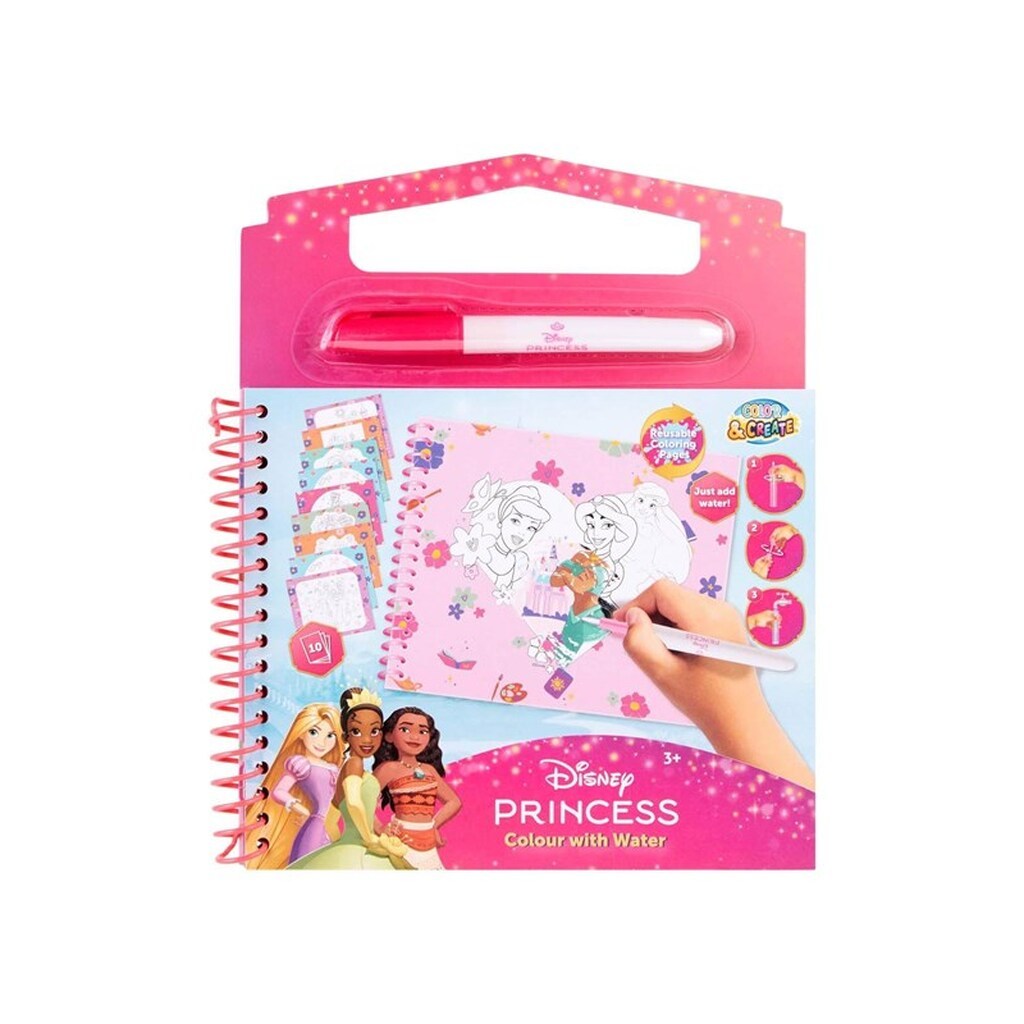 Canenco - Disney Princess Watercolor Book