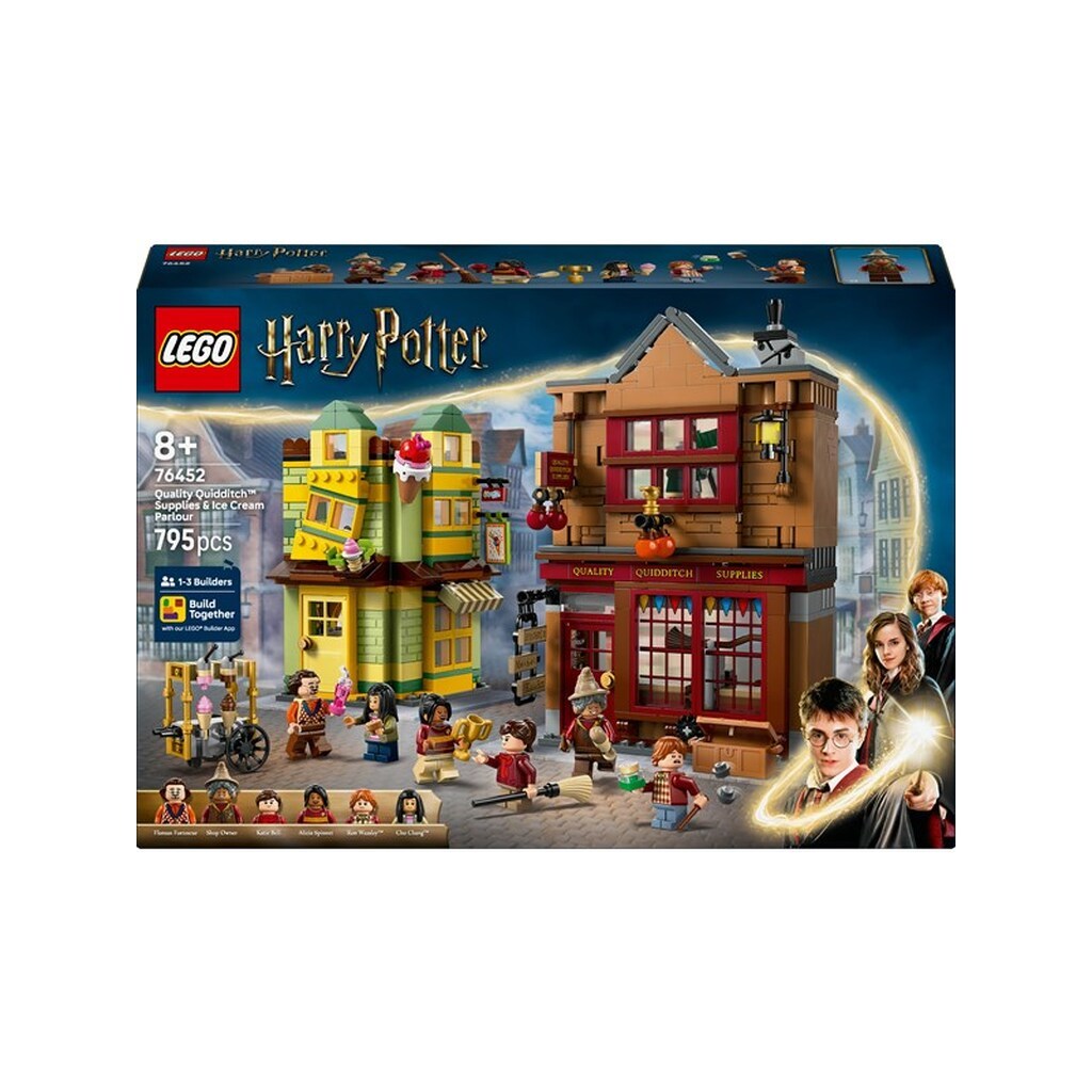 LEGO Harry Potter 76452 Kvalitetsudstyr til Quidditch&#8482; og Iscafé