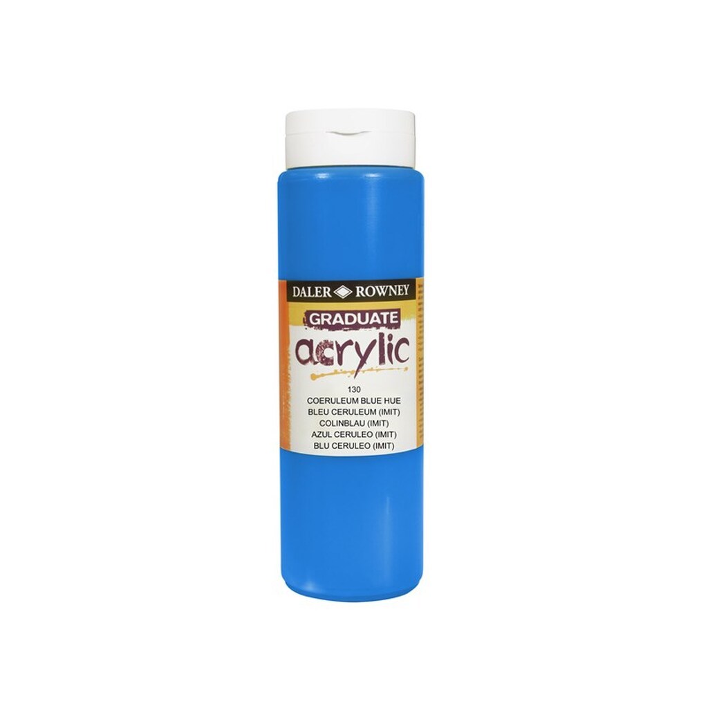 Daler-Rowney Graduate Acrylic 500 ml Coeruleum Hue