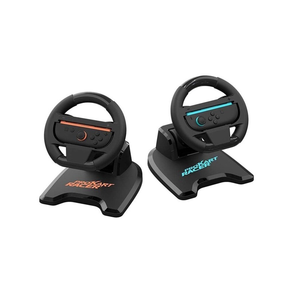 Subsonic Pro Kart Racer Duo - Black - Wireless Wheel - Nintendo Switch 2