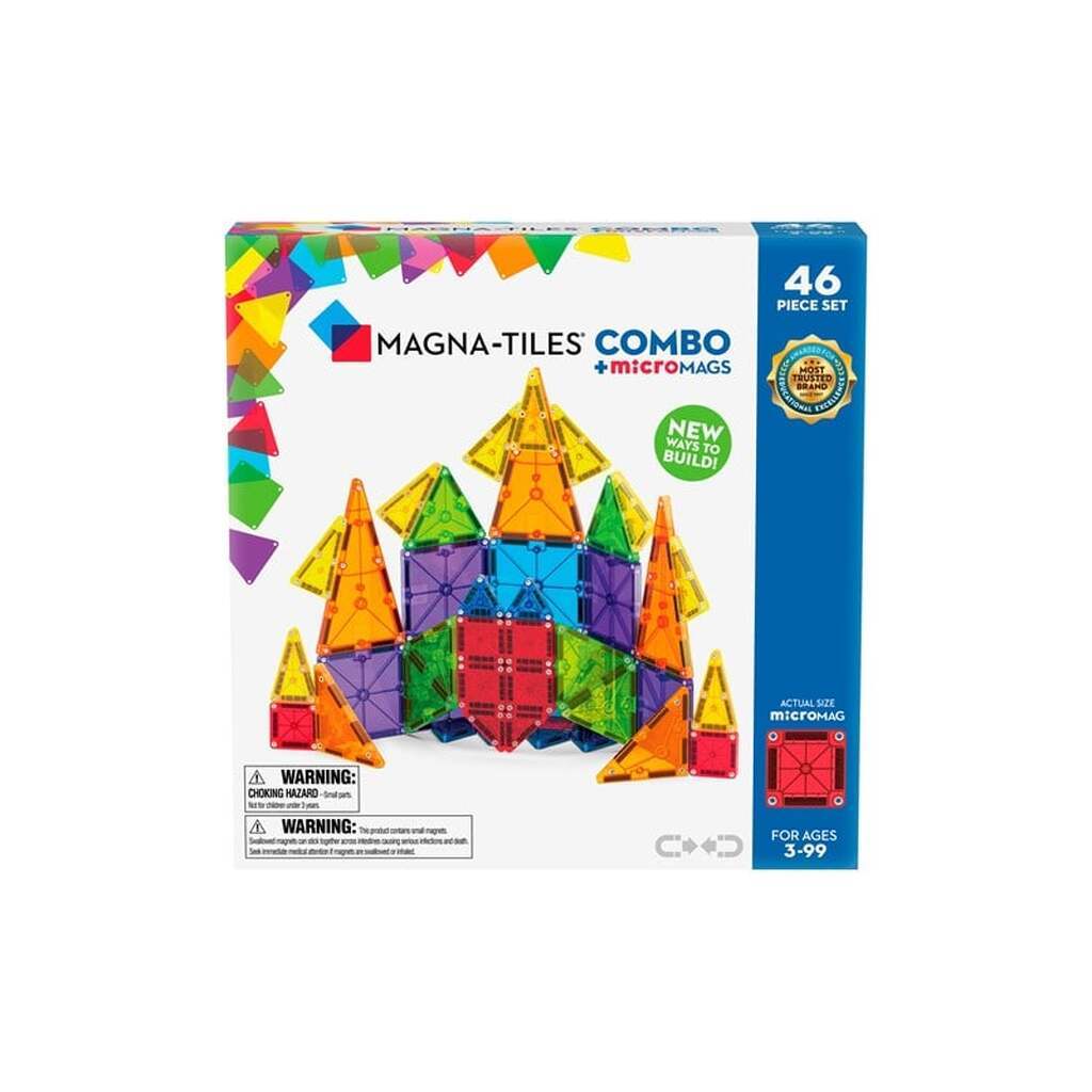 Magna-Tiles MicroMAGS Kombi 46 stk
