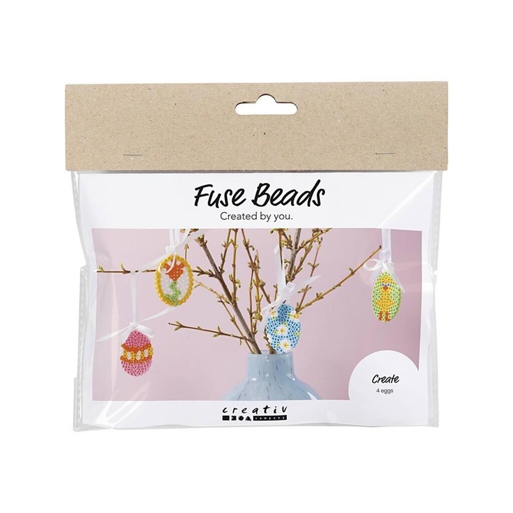 Creativ Company Mini Hobby Set Ironing Beads Hanging Egg Decorations