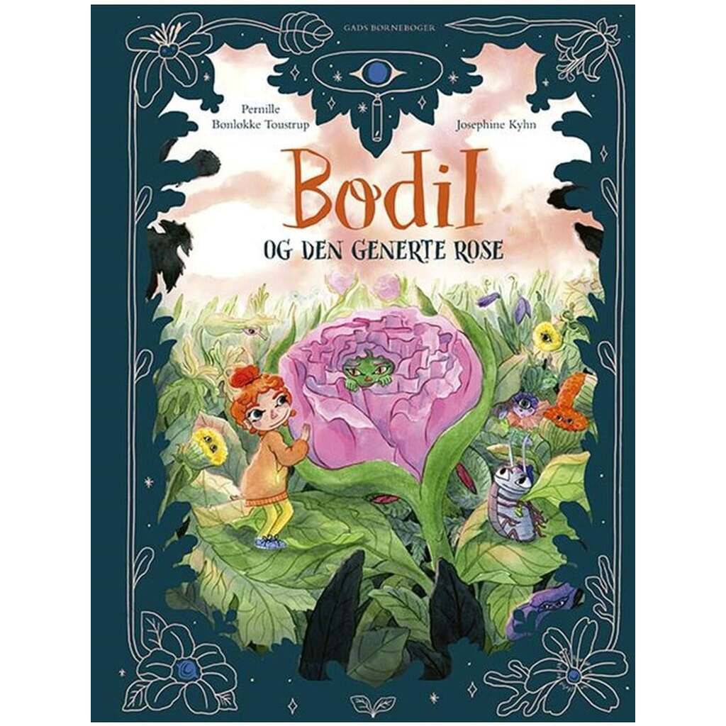 Bodil og den generte rose - Børnebog - Hardcover