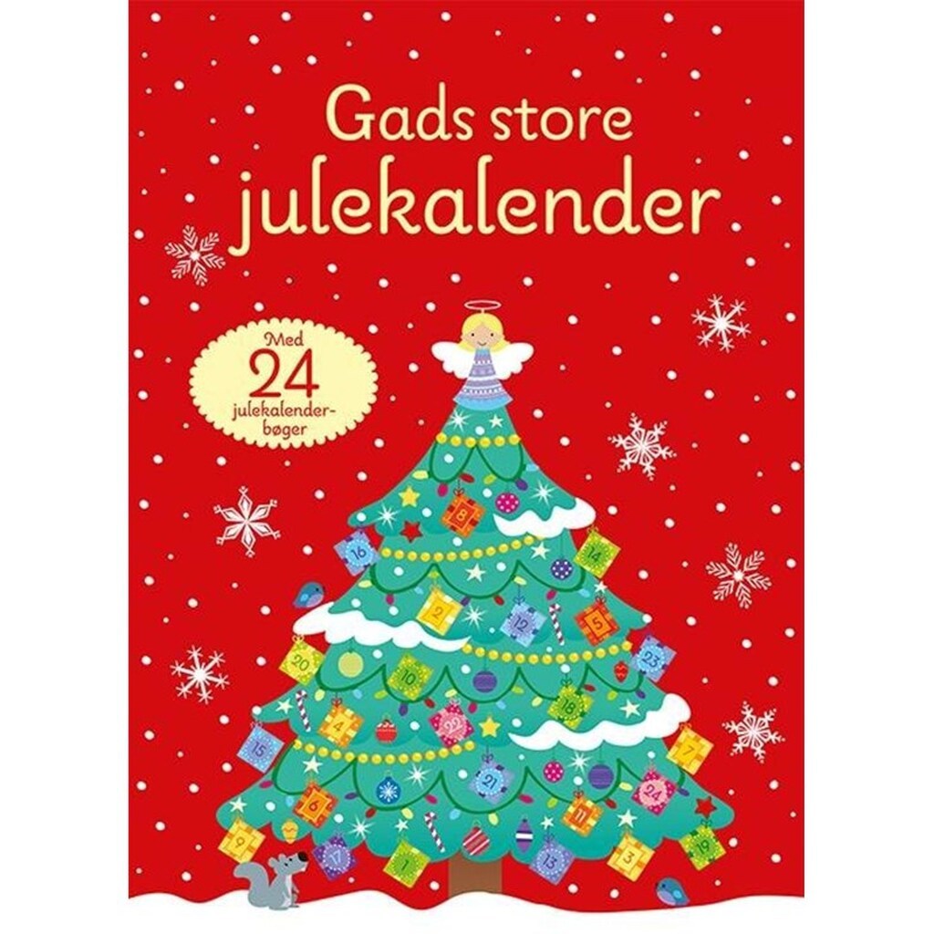 gads forlag Gads store julekalender (RØD)