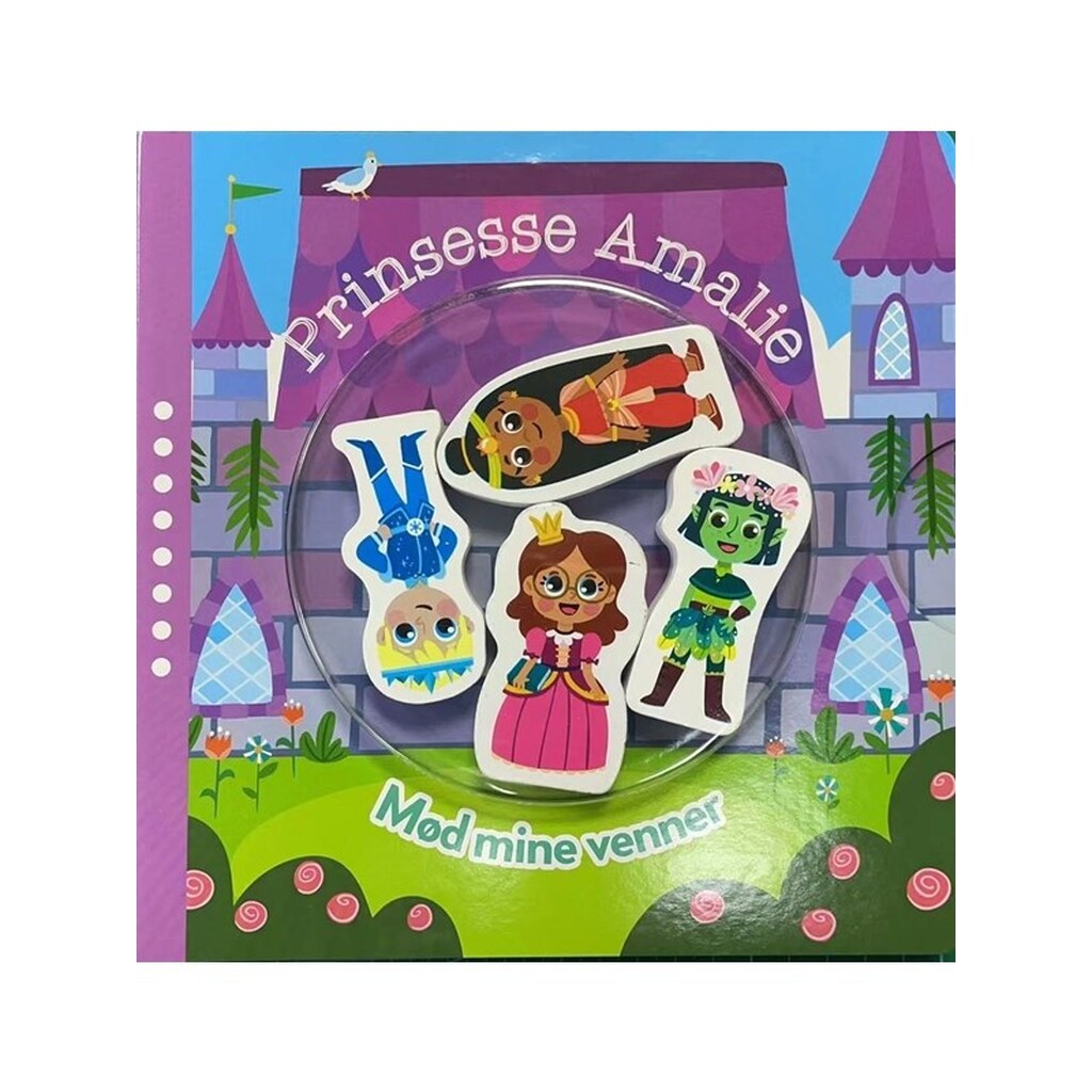 Mød mine eventyr - Prinsesse Amalie - Børnebog - Papbog