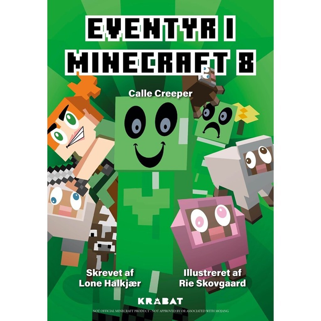 Eventyr i Minecraft 8 - Børnebog - hardback