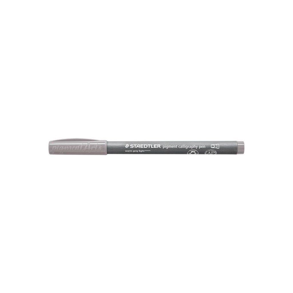 Staedtler KALLIGRAFI PEN PIGMENT, ÆSKE 10 STK, VARM GRÅ LYS