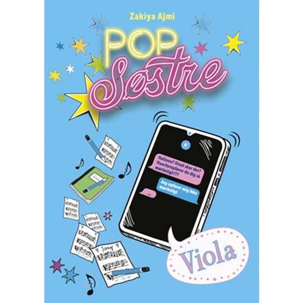 Popsøstre: Viola (2) - Børnebog - Hardcover