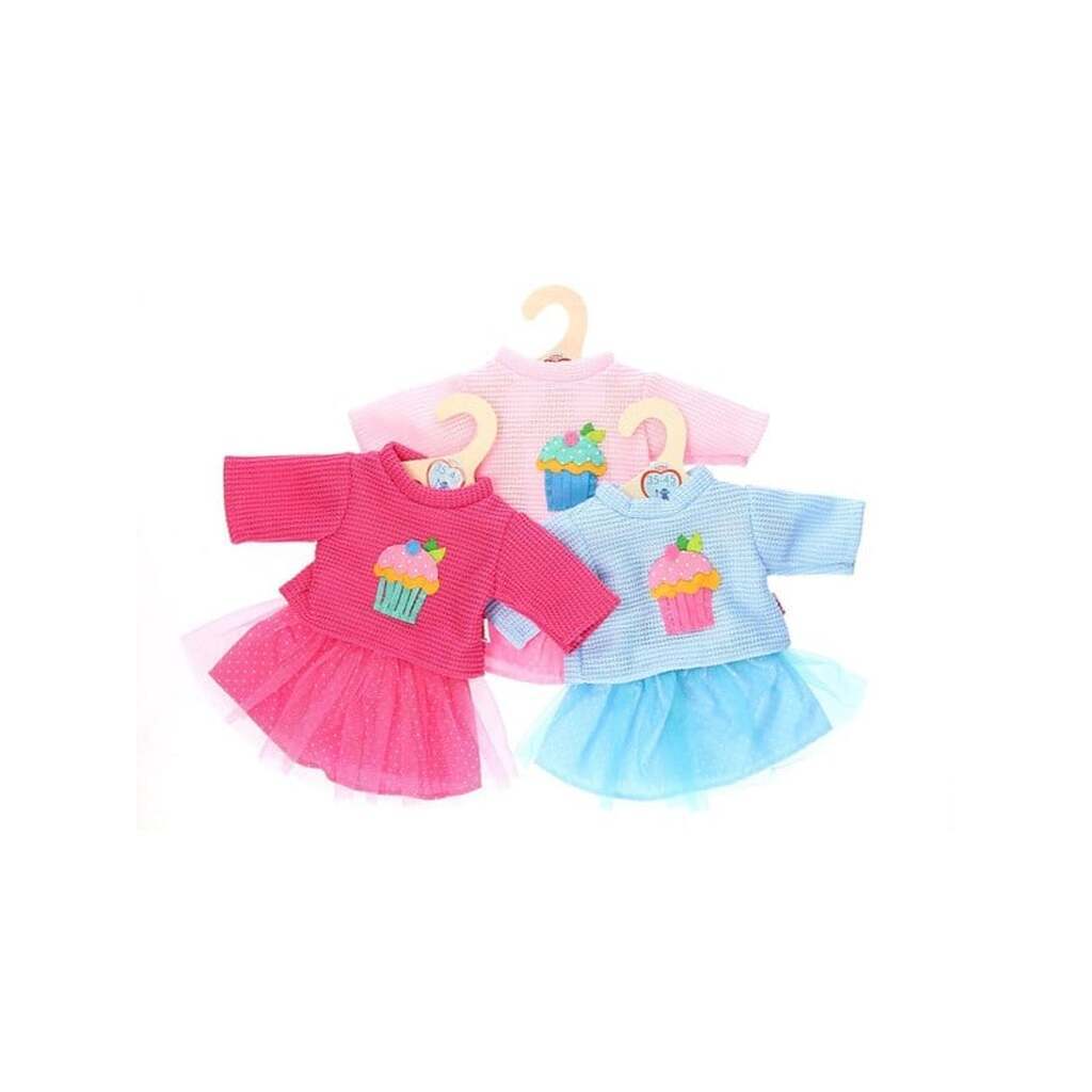 Heless Dolls Pullover with Skirt 35-45 cm