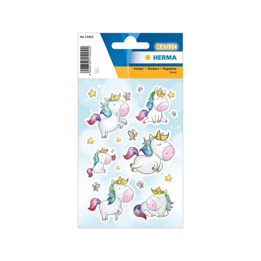 HERMA Stickers unicorn stardust jewel