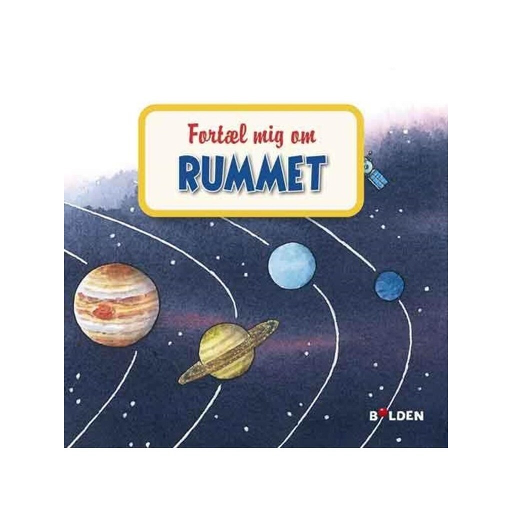 Fortæl mig om rummet - Børnebog - Hardcover