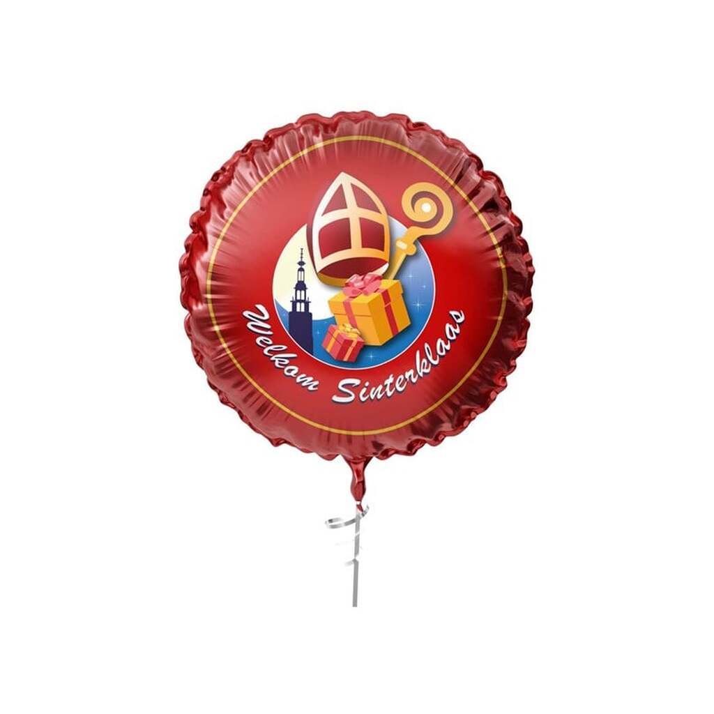 Haza Witbaard - Foil Balloon Welcome Sinterklaas