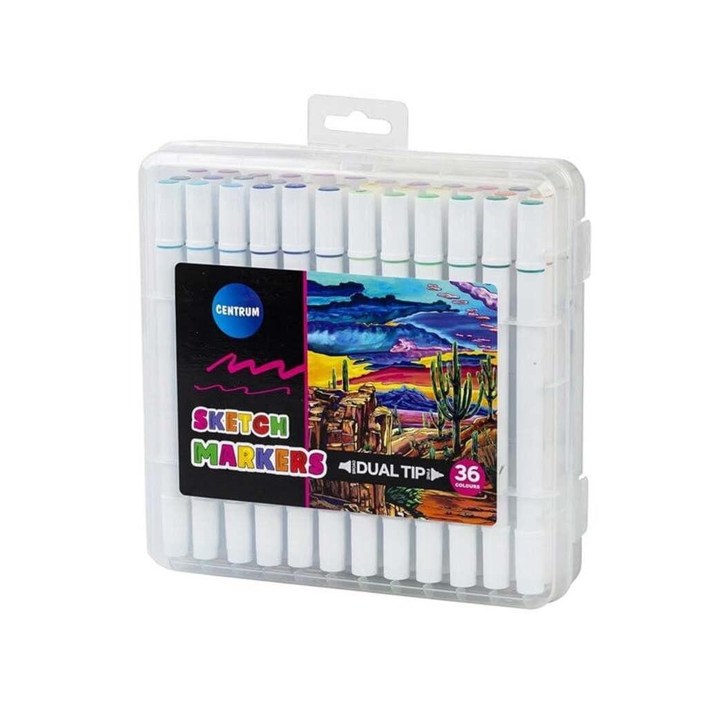 CENTRUM TWIN MARKERS 36 stk. etui