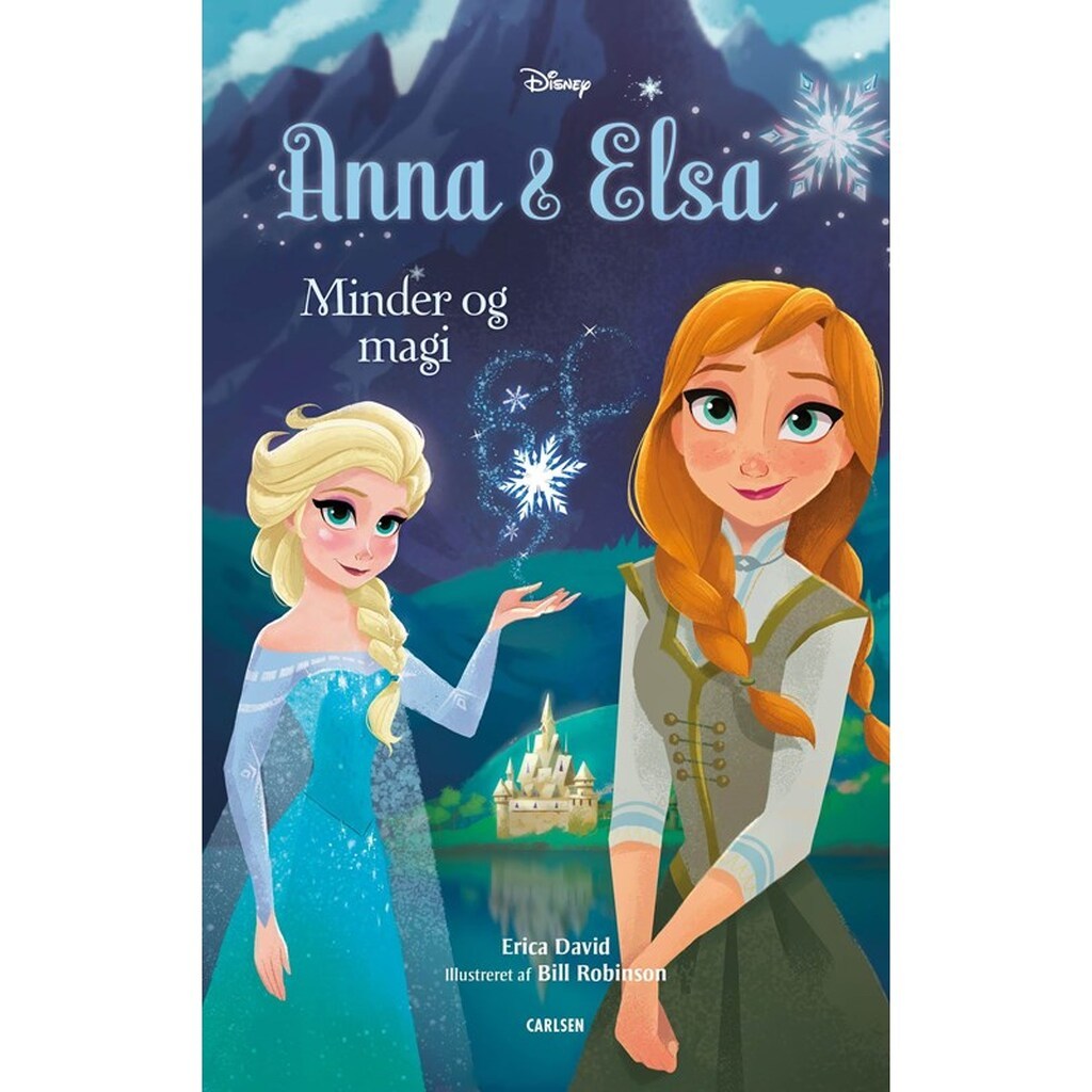 Anna og Elsa - Minder og magi - Børnebog - Hardcover