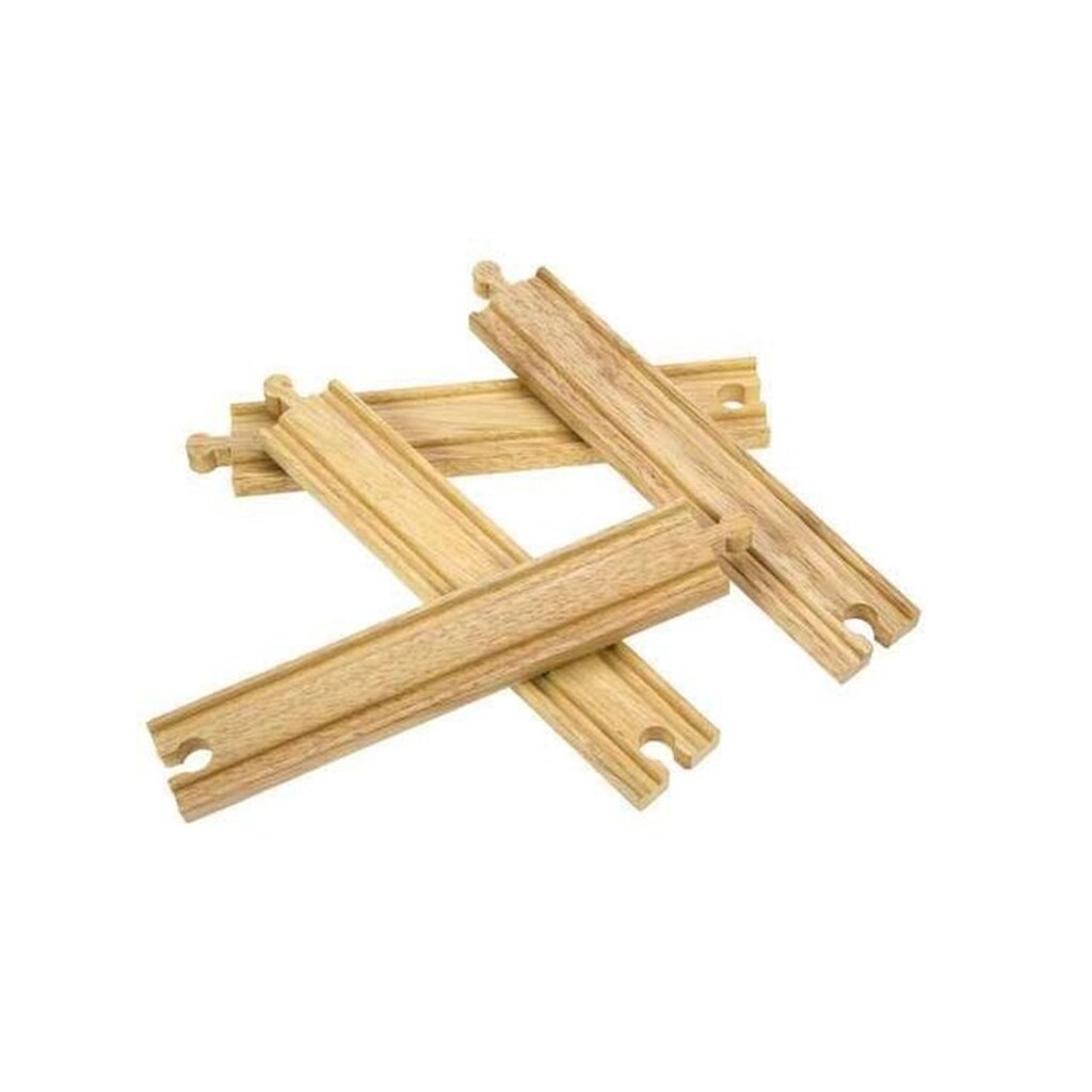 Bigjigs Wooden Rails - Straight Long