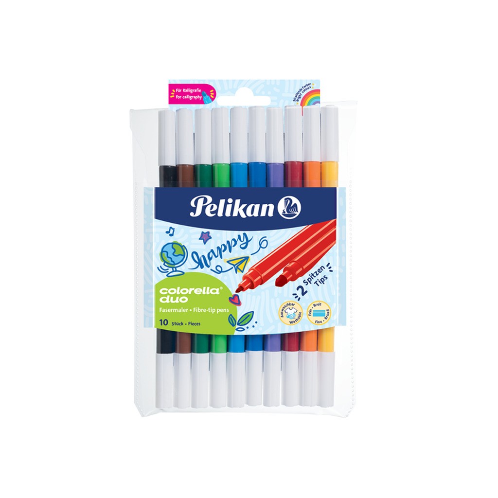Pelikan Colorella duo tusser, 10 stk.