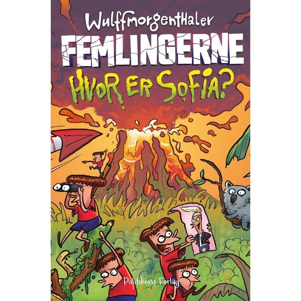 Femlingerne - Hvor er Sofia? - Børnebog - Hardback