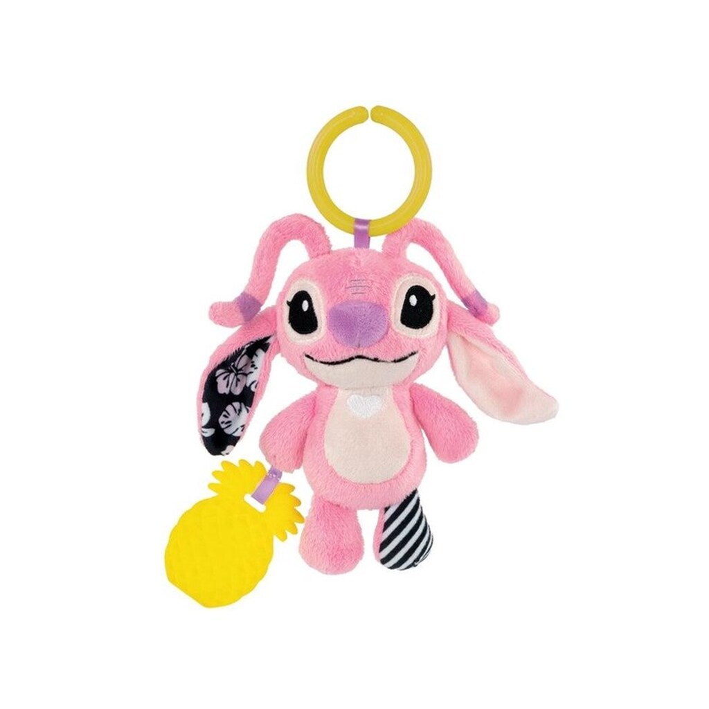 Clementoni Disney Stitch Baby Angel Soft Rattle baby hanging toy