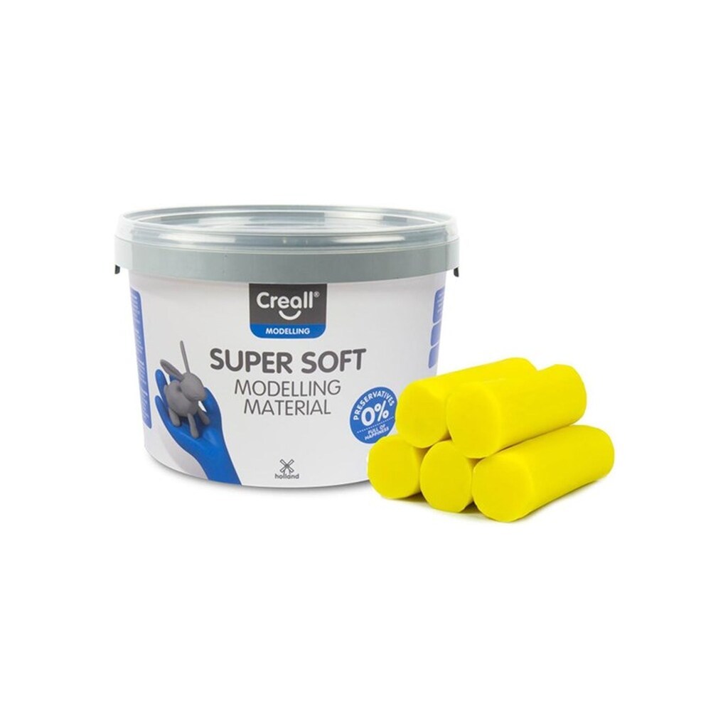 Creall Supersoft clay Yellow 1750gr.