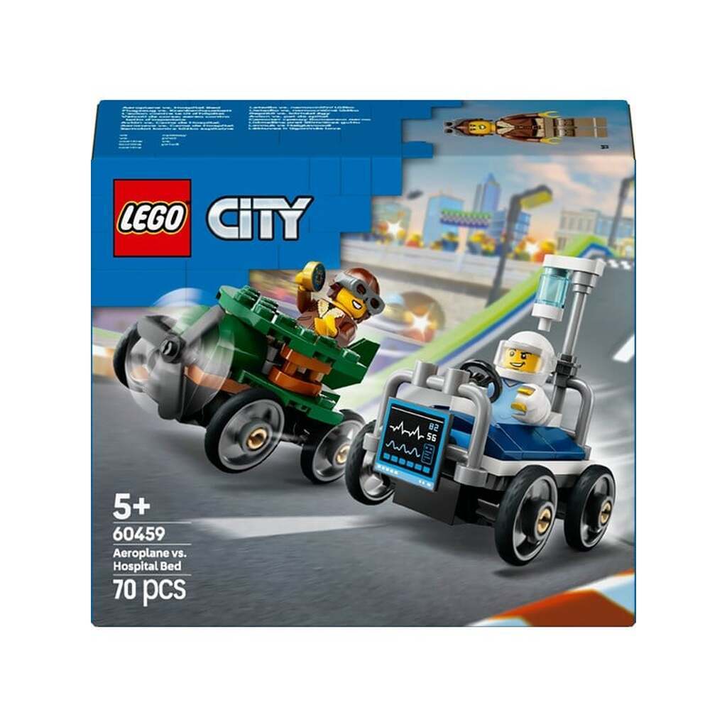 LEGO City 60459 Racerbilpakke - fly mod hospitalsseng