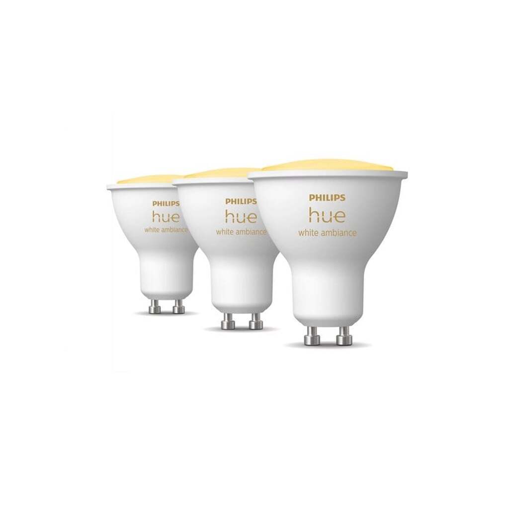 Philips Hue White Ambiance GU10 Spot - 3-Pakke