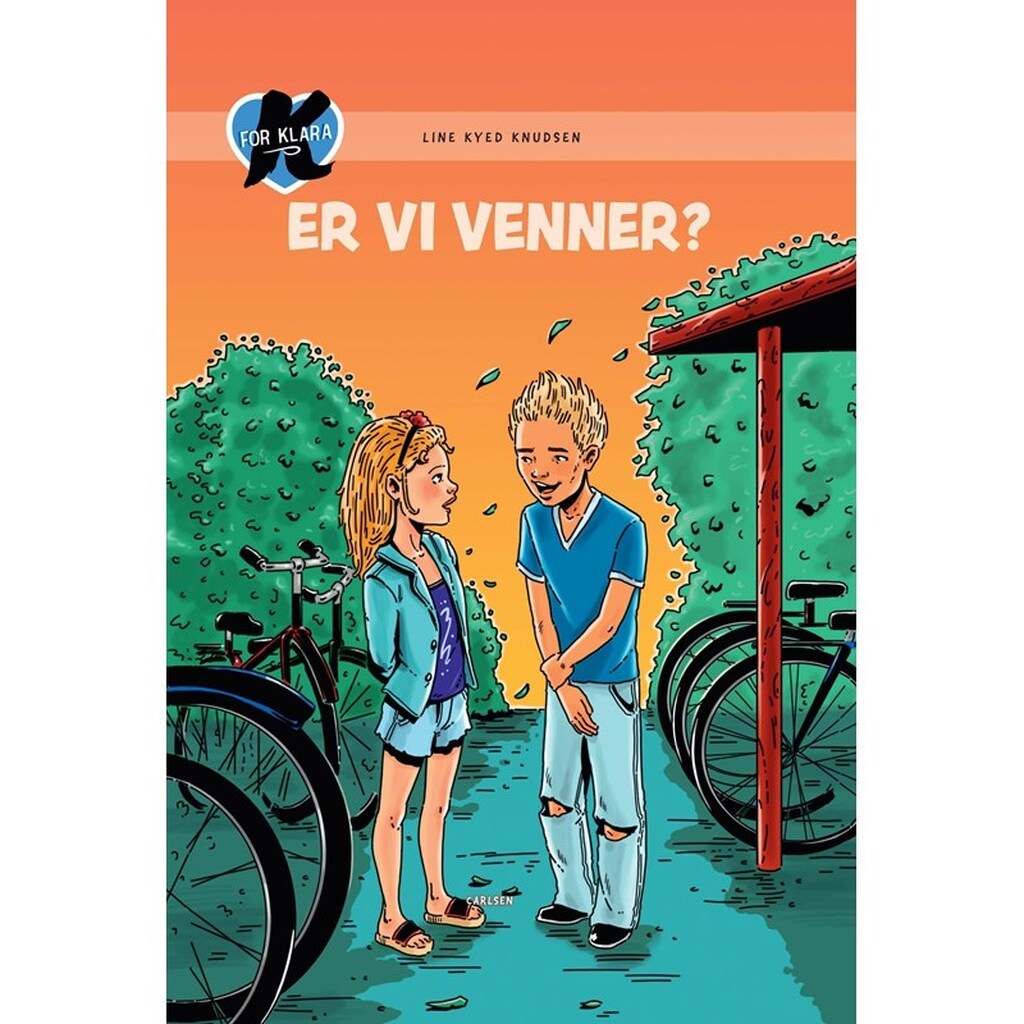 K for Klara (11) - Er vi venner? - Børnebog - Hardcover