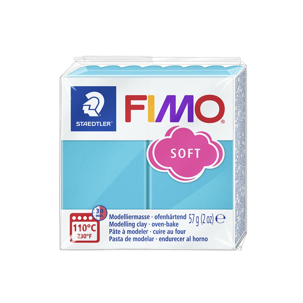 Staedtler FIMO modeller soft 57g. Turkis